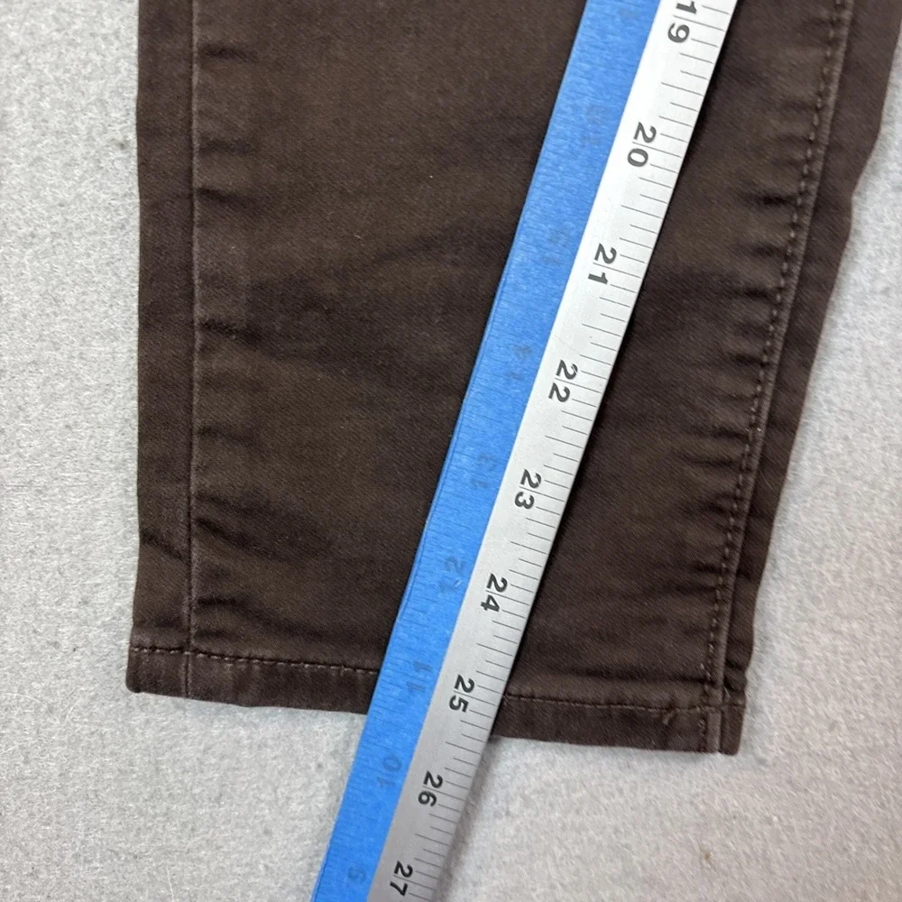 Banana‎ Republic Travel Jean Athletic Fit Jeans Men 28X28 Brown 5 Pocket 28x28
